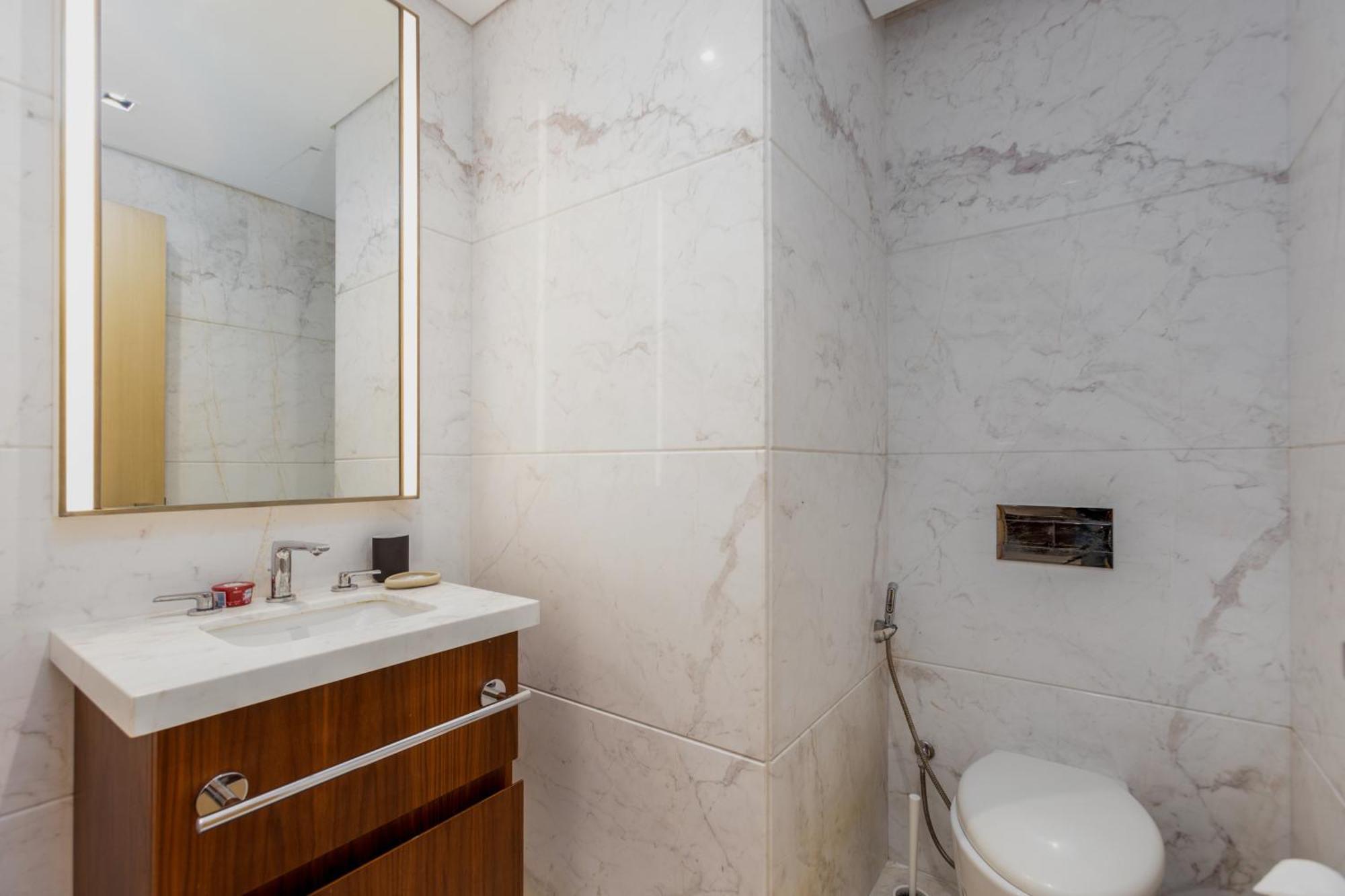 Modern 1Br Apartment, High Floor, Near Dubai Mall Eksteriør bilde